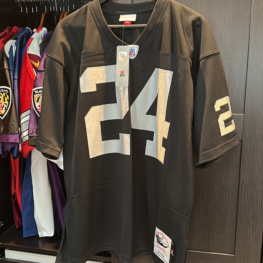Charles Woodson Oakland Las Vegas Raiders Mitchell & Ness 2002 Authentic Jersey